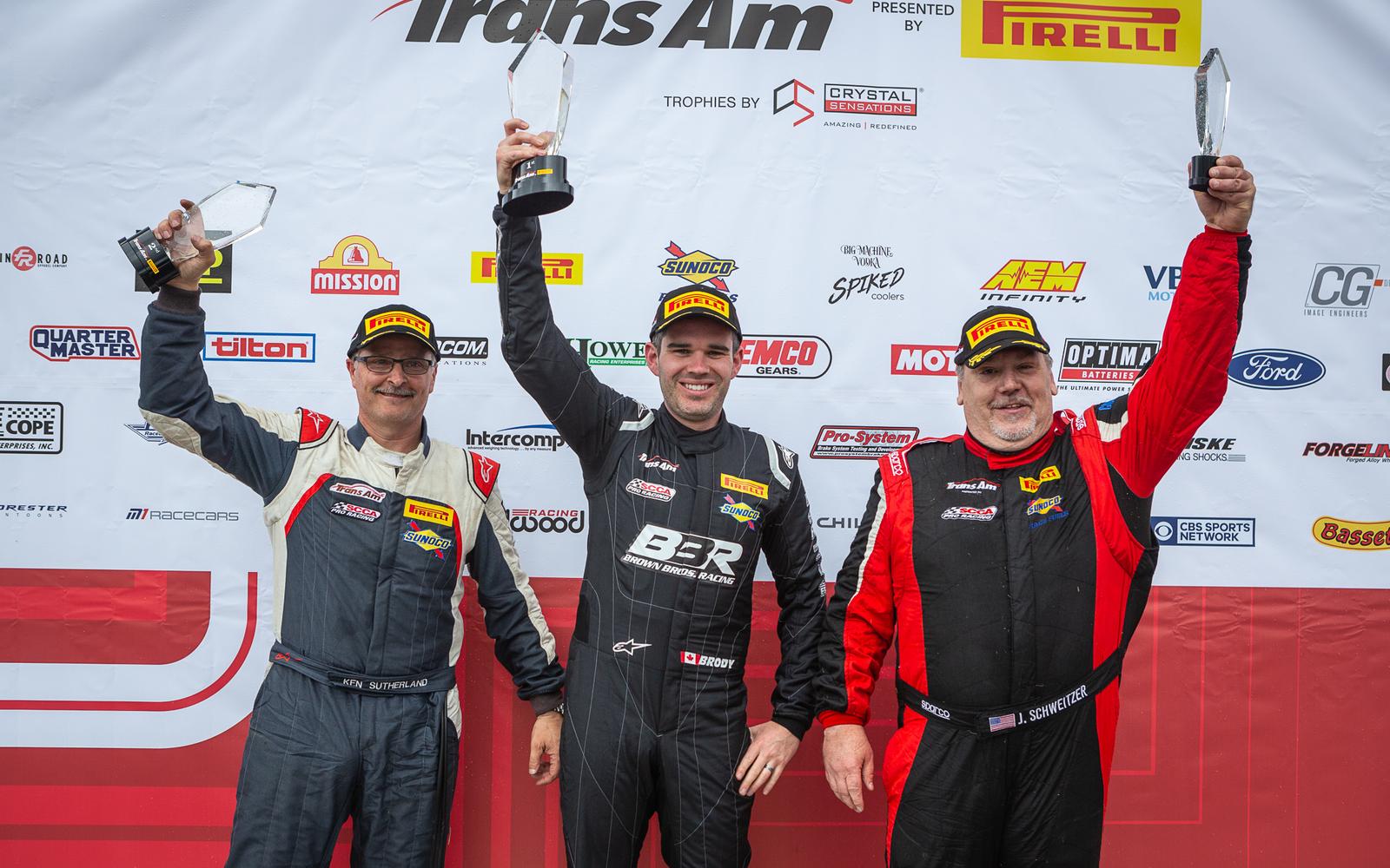 Brody Goble Wins TA2 at The Ridge in Dominant Fashion in Trans Am Debut